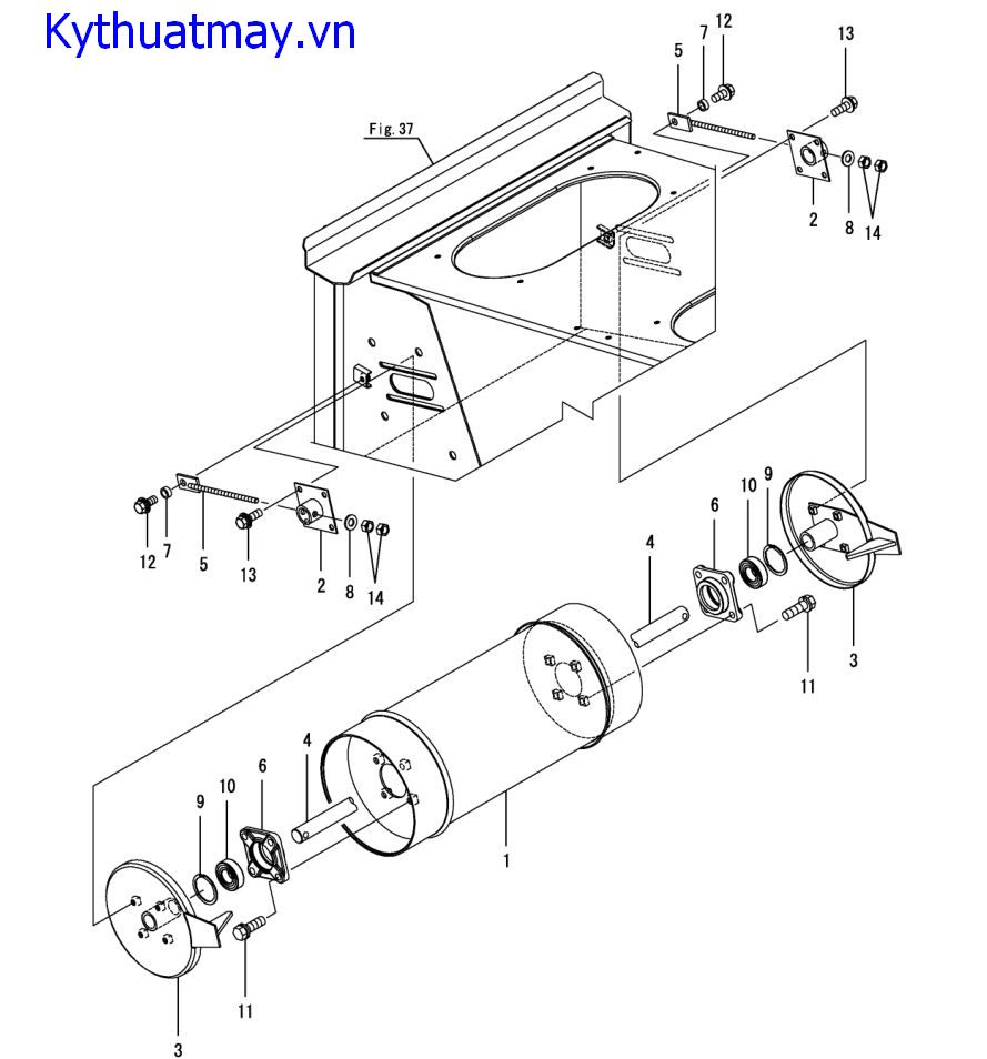 Tang trống buồng cấp lúa